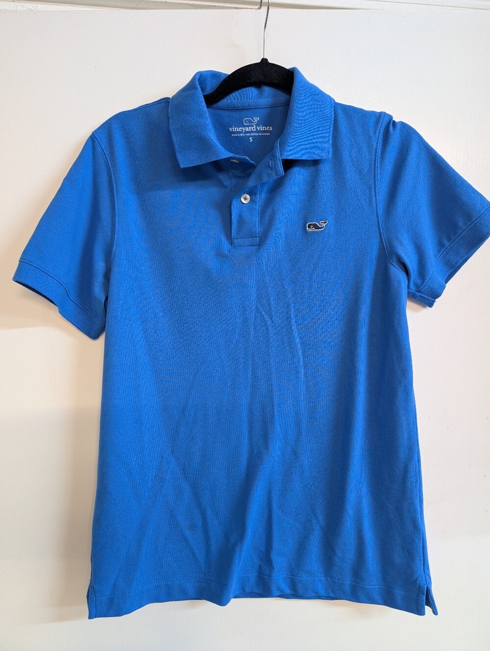 Vineyard Vines Royal Blue Short-Sleeve Polo Sz Small